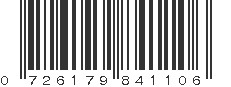 UPC 726179841106