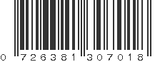 UPC 726381307018