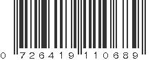 UPC 726419110689