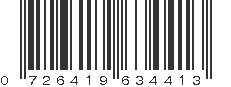 UPC 726419634413