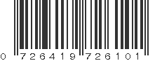 UPC 726419726101