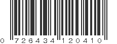 UPC 726434120410