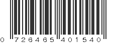 UPC 726465401540