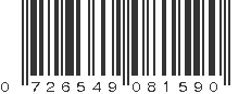 UPC 726549081590