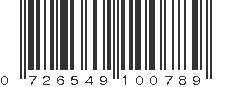 UPC 726549100789