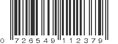 UPC 726549112379