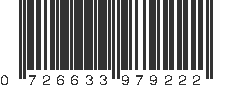 UPC 726633979222