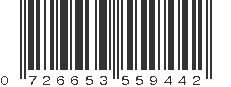 UPC 726653559442