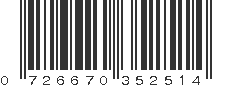 UPC 726670352514