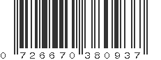 UPC 726670380937