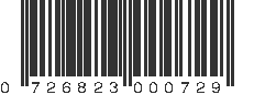 UPC 726823000729