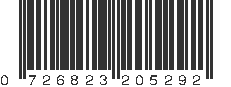 UPC 726823205292