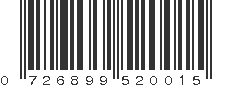 UPC 726899520015