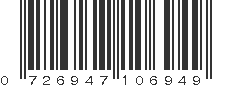 UPC 726947106949