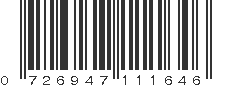 UPC 726947111646