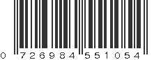 UPC 726984551054