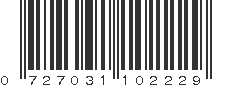 UPC 727031102229