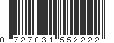 UPC 727031552222