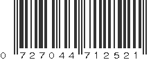 UPC 727044712521