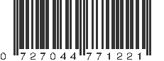 UPC 727044771221