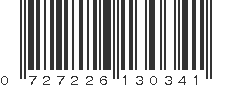 UPC 727226130341