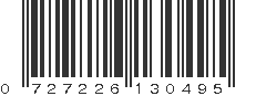 UPC 727226130495