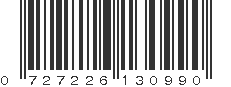 UPC 727226130990