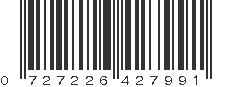 UPC 727226427991