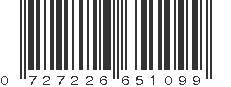 UPC 727226651099