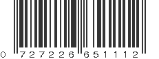 UPC 727226651112