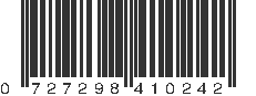 UPC 727298410242