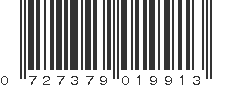 UPC 727379019913