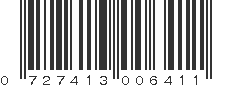 UPC 727413006411