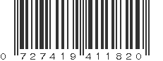 UPC 727419411820