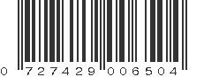 UPC 727429006504