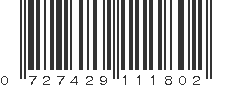 UPC 727429111802