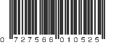 UPC 727566010525