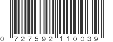 UPC 727592110039