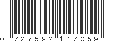 UPC 727592147059