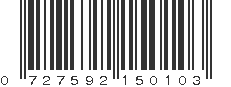 UPC 727592150103