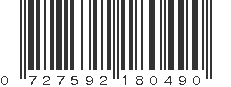 UPC 727592180490