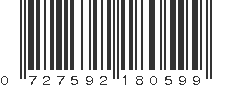 UPC 727592180599