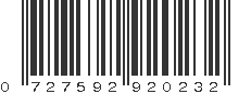 UPC 727592920232