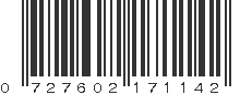 UPC 727602171142