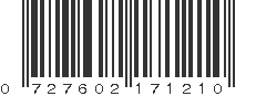 UPC 727602171210