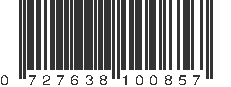 UPC 727638100857