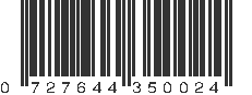 UPC 727644350024