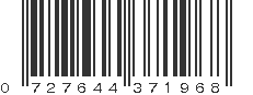 UPC 727644371968