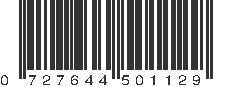 UPC 727644501129