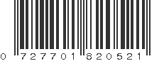 UPC 727701820521